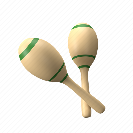 Maracas, shaker, percussion, maraca, latin, music instrument, musical icon - Download on Iconfinder