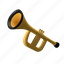 trumpet, fife, horn, brass, jazz, music instrument, musical, music, instrument 