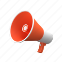 megaphone, marketing, promotion, speaker, announcement, shopping, e-commerce, online shopping