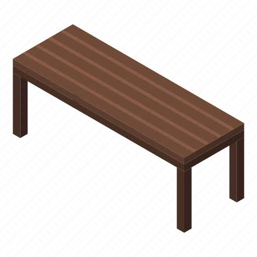 Bench, cartoon, football, isometric, plastic, soccer, sport icon - Download on Iconfinder