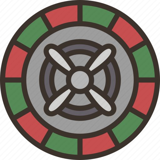 Roulette, wheel, spin, game, casino icon - Download on Iconfinder