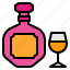 beverage, drink, bottle, glass, alcohol 