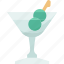 martini, glass, cocktail, drink, bar 