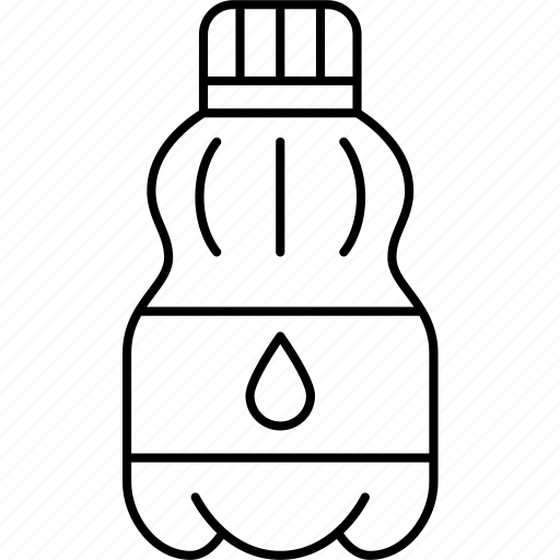 Water, bottle, hydration, drink, reusable icon - Download on Iconfinder