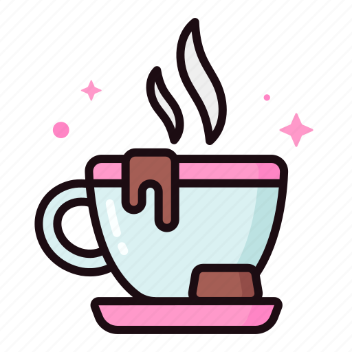Hot chocolate, beverage, hot-drink, cup, mug, cocoa, sweet icon - Download on Iconfinder