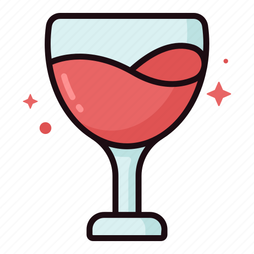 Wine glass, drink, alcohol, wine, glass, beverage, wine-bottle icon - Download on Iconfinder