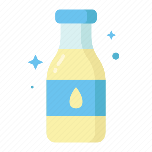 Milk bottle, milk, bottle, drink, food, milk container, beverage icon - Download on Iconfinder