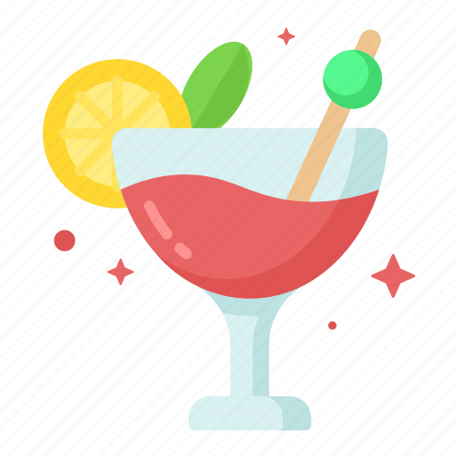 Cocktail, drink, glass, beverage, juice, summer, fruit icon - Download on Iconfinder