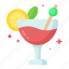 cocktail, drink, glass, beverage, juice, summer, fruit 