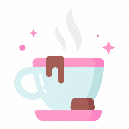 Hot chocolate, beverage, hot-drink, cup, mug, cocoa, sweet icon - Download on Iconfinder