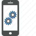 application, construction, gears, mechanism, mobile, programing, smartphone