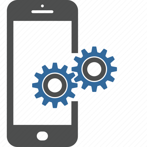 Application, construction, gears, mechanism, mobile, programing, smartphone icon - Download on Iconfinder