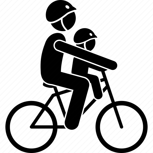 Bicycle, front, kid, baby, child, cycling, riding icon - Download on Iconfinder