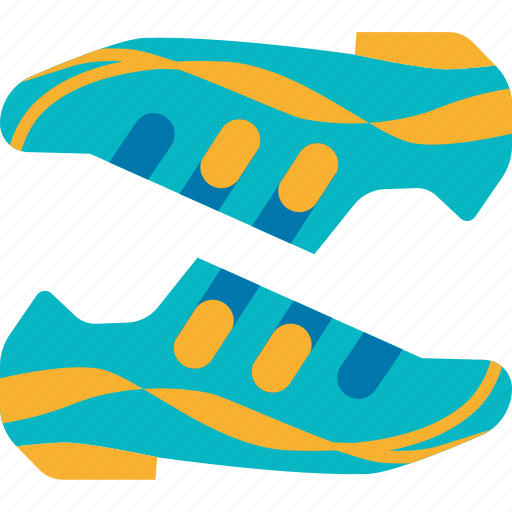 Shoes, footwear, cleats, clipless, cycling, bicycle, bike icon - Download on Iconfinder