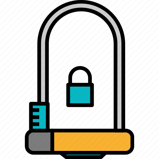 Lock, keylocks, cable, locks, security, safety, bicycle icon - Download on Iconfinder