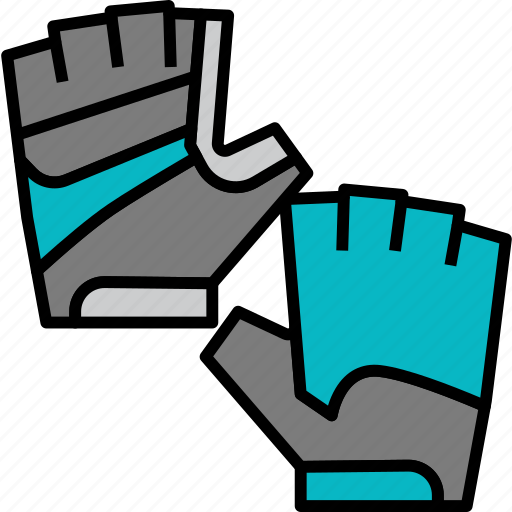 Glove, accessory, bicycle, bike, cyclist, leather, protection icon - Download on Iconfinder