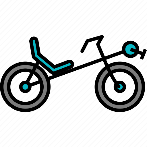 Recumbent, riding, touring, bicycling, cycling, bicycle, bike icon - Download on Iconfinder