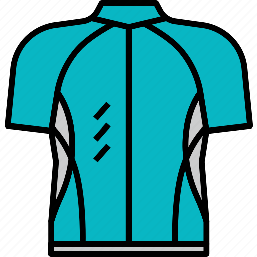 Shirt, wear, biking, clothes, cycling, jersey, sport icon - Download on Iconfinder