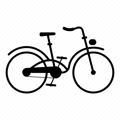 Bicycle, bike, city, citybike, oldschool, vintage icon - Download on Iconfinder