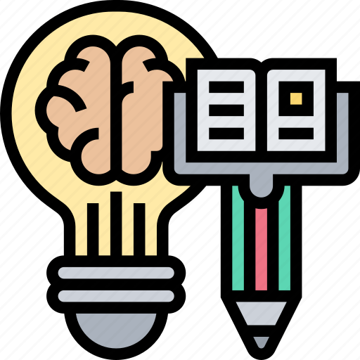 Data, literacy, knowledge, idea, brain icon - Download on Iconfinder