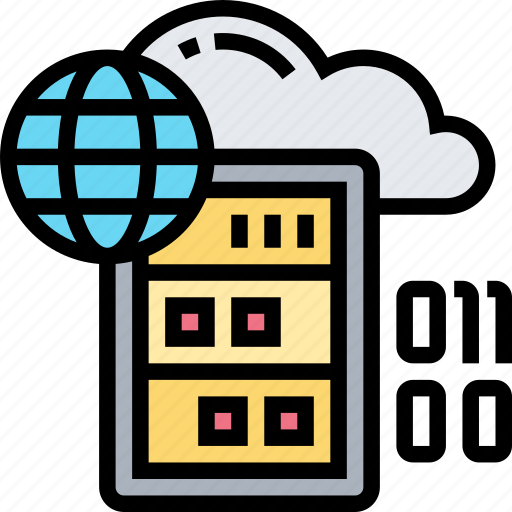Sever, computer, internet, database, cloud icon - Download on Iconfinder