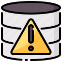 database, error, problem, warning, data