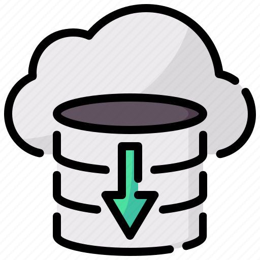 Hosting, download, database, server icon - Download on Iconfinder