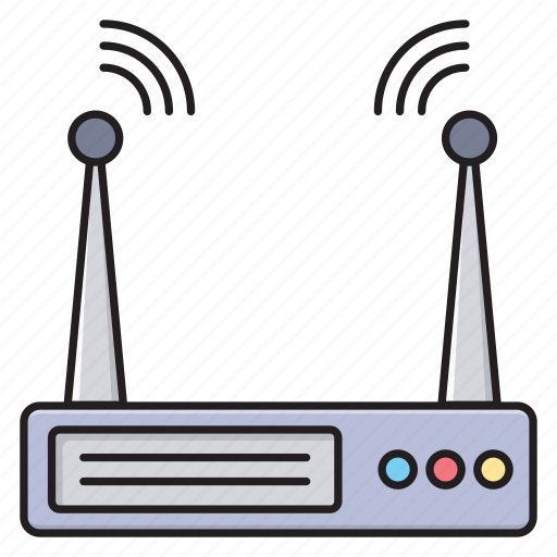Broadband, signal, antenna, router, modem icon - Download on Iconfinder