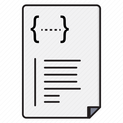 File, document, programming, script, coding icon - Download on Iconfinder