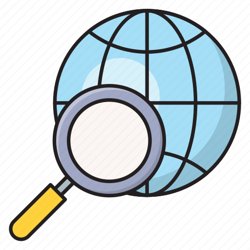 Browser, magnifier, search, global, internet icon - Download on Iconfinder