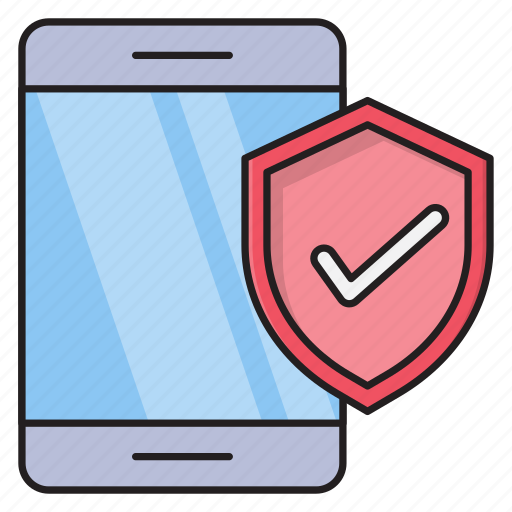 Safety, shield, protection, mobile, secure icon - Download on Iconfinder