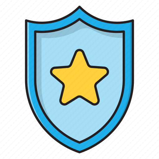 Guard, security, protection, star, shield icon - Download on Iconfinder