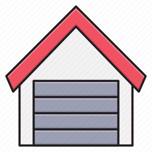 Warehouse, garage, storage, building, bigdata icon - Download on Iconfinder