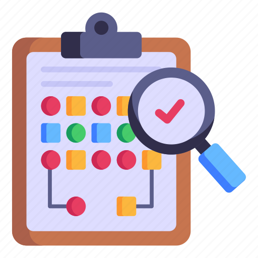 Data evaluation, flowchart, workflow, algorithm, business process icon - Download on Iconfinder