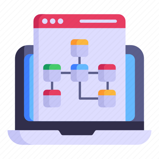 Data model, business process, workflow, data structure, data hierarchy icon - Download on Iconfinder