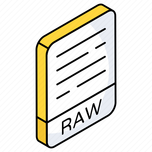 Raw paper, document, doc, archive, file icon - Download on Iconfinder
