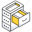 server drawer, database drawer, db, server rack 