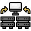 computer, server, network, technology, database 