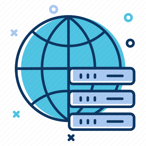 Bigdata, data center, global server, global storage, hosting server, main server icon - Download on Iconfinder