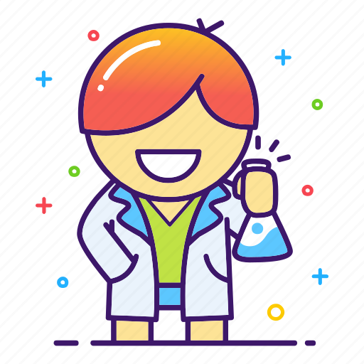 Chemist, chemistry, doctor, laborant, science, scientist, test tube icon - Download on Iconfinder