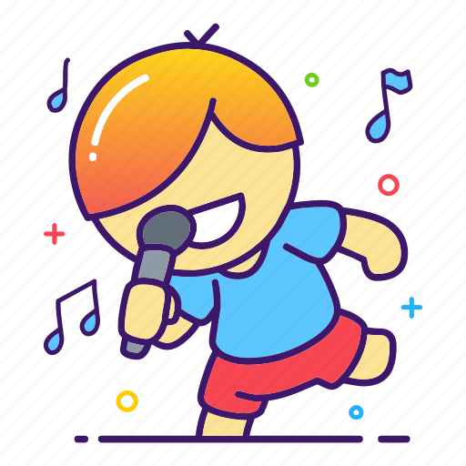 Karaoke, music, orchestra, performer, sing, singer, song icon - Download on Iconfinder