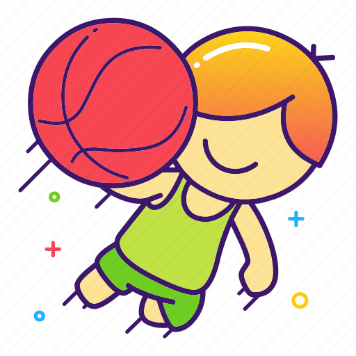 Ball, basketball, game, jump, player, sport icon - Download on Iconfinder