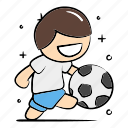 football, kick ball, player, professional, run, soccer, sport