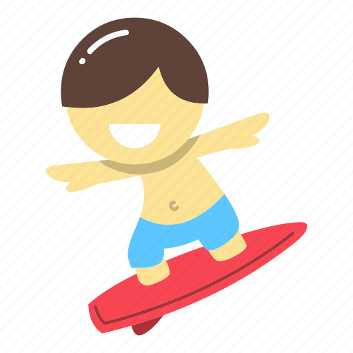 Beach, game, ocean, summer, surf, surfer icon - Download on Iconfinder