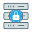 backup, data center, database protection, lock, network, safety, security 