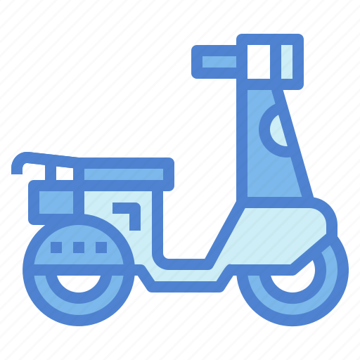 Motorcycle, scooter, transport, vespa icon - Download on Iconfinder