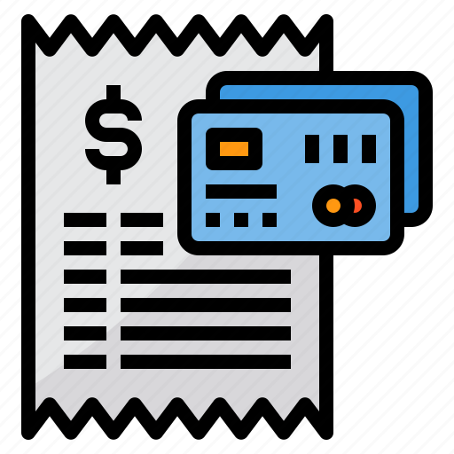Bill, business, card, credit, invoice, payment, receipt icon - Download on Iconfinder