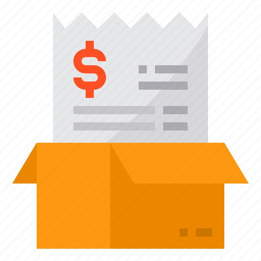 Bill, business, invoice, logistic, money, payment, receipt icon - Download on Iconfinder