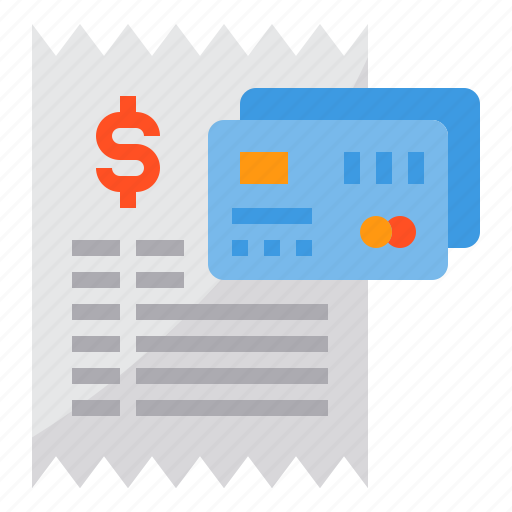 Bill, business, card, credit, invoice, payment, receipt icon - Download on Iconfinder