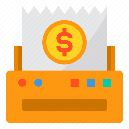 Bill, business, invoice, money, payment, print, receipt icon - Download on Iconfinder